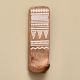 Wooden Brown White No Drill Wall Hook
