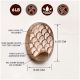Wooden Brown White Adhesive Hanging Hook