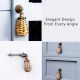Decorative Rattan Natural Black Cabinet Knobs Dresser Pulls