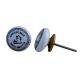 White Morning Brew Ceramic Knob