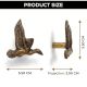 Handmade Modern Antique Iron Eagle Wall Hooks- 3 Pieces