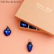 25 Pieces Blue Tiny Christmas Ornaments