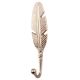 Modern Big Feather Iron Wall Hook