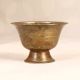 Handcrafted Traditional Brown Kumkum Cup Made of Brass