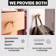 Solid Golden Knot Brass Wall Hooks-Pack of 3