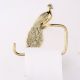 Handmade High Quality Brass Peacock Hanger for Bathroom in Set of 3