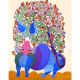 Traditional Art Form of Gond Painting by Padma Shri Durgabai Vyam