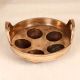 Handcrafted Vintage Brass Idli Cooking Utensil for Collection