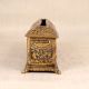 Engraved Handmade Brass Tissue Box for Home Decoration