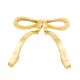 Gold Brass Bow Cabinet Door Handle 1 Pair (Small Size)