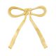 Gold Brass Bow Cabinet Door Handle 1 Pair (Small Size)