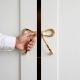 Gold Brass Bow Cabinet Door Handle 1 Pair (Small Size)