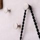 Round Solid Brass Wall Hooks In Silver Color -3 Pieces