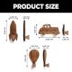 3 Pieces Wooden Adhesive Air Balloon Car And Rocket Shape Wall Hooks