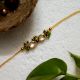 Traditional Rakhi with Kundan Beads, Wooden, Acrylic, Metal