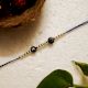 Traditional Rakhi with Glass, Acrylic Beads