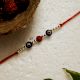 Elegant Acrylic Beads, Glass Rakhi for Brothers