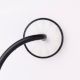 Vintage Black White Aluminum and Ceramic Towel Ring For Bathroom