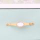 Golden White Handmade Mother of Pearl Brass Door Cabinet Handle