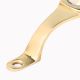 Golden White Handmade Mother of Pearl Brass Door Cabinet Handle