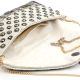 Gilded Mosaic Beaded Clutch with Luxe Chain Strap