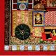 Mewari Jharokha Oil and Acrylic Mix Medium Board Painting