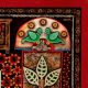 Mewari Jharokha Oil and Acrylic Mix Medium Board Painting