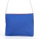Blue Beaded Dragon Embroidered Sling Bag with Chain