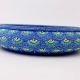 Handcrafted Blue Terracotta Urli with Golden Motifs