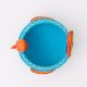 Handmade Washable Bird Terracotta T-Light Holder