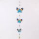 Handmade Wooden Butterfly Wall Hanging for Home Decor - Red-Yellow, Blue-Yellow