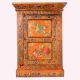 Handmade Wooden Box with Hand-Painted Bird & Fish Motifs