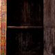 Handmade Wooden Box with Dual Deity Paintings | Antique Hand-Painted Vintage Cabinet