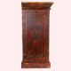 Handmade Wooden Box with Dual Deity Paintings | Hand-Painted Vintage Cabinet
