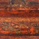 Handmade Wooden Box with Dragon & Buddha Motifs | Hand-Painted Storage Chest