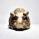 English Art Pig Sitting Brass Decor Figurine