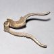 Vintage Brass Iron Nut Cutter Handmade Collectible
