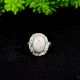 Handmade Brass Oxidized Rainbow Ring for Women