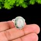 Handmade Brass Oxidized Rainbow Ring for Women