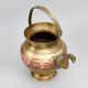 Small Pot with Two Metals, Spout, and Handle from Himalayan Art