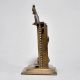Handmade Brass Goddess Padmavati on Swing Statue