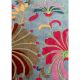 Colorful Flower Design Wool Rug