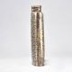 Vintage Carved Brass Wine Bottle Decorative Piece