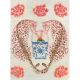 Rhyann Pink Leopard Handmade Wool