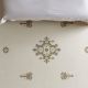 Handknotted Cream Beige Oushak Wool
