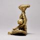 Exquisite Tribal Woman with Child Statue