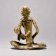 Exquisite Tribal Woman with Child Statue