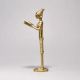Standing Tribal Woman Reading Book Figurine