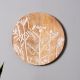 Handcrafted Etched Wall Plate Set of 8