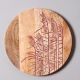 Whispering Woods Wall Plate Set of 4